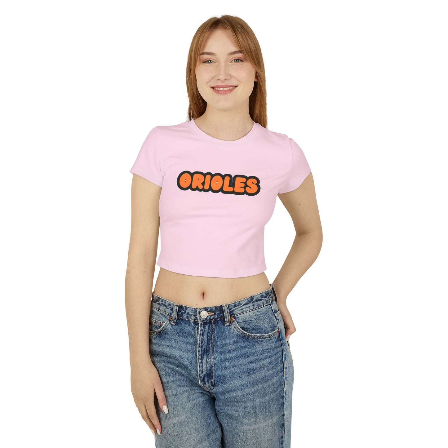 Saint Louis Park Orioles Women’s Baby Tee - Retro Graphic Top for Casual Vibes