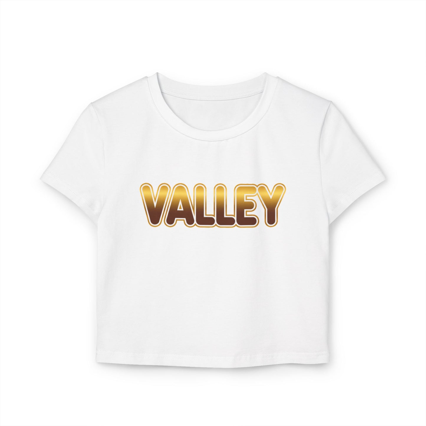Apple Valley Retro Women's Baby Tee - Trendy Cropped Tee for Casual Outfits