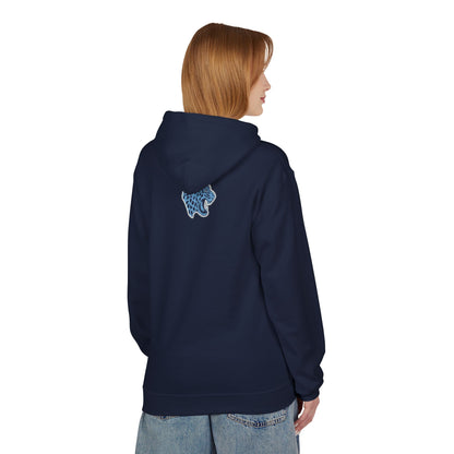 Bloomington Jefferson Hoodie - Neon Script School Spirit Sweatshirt