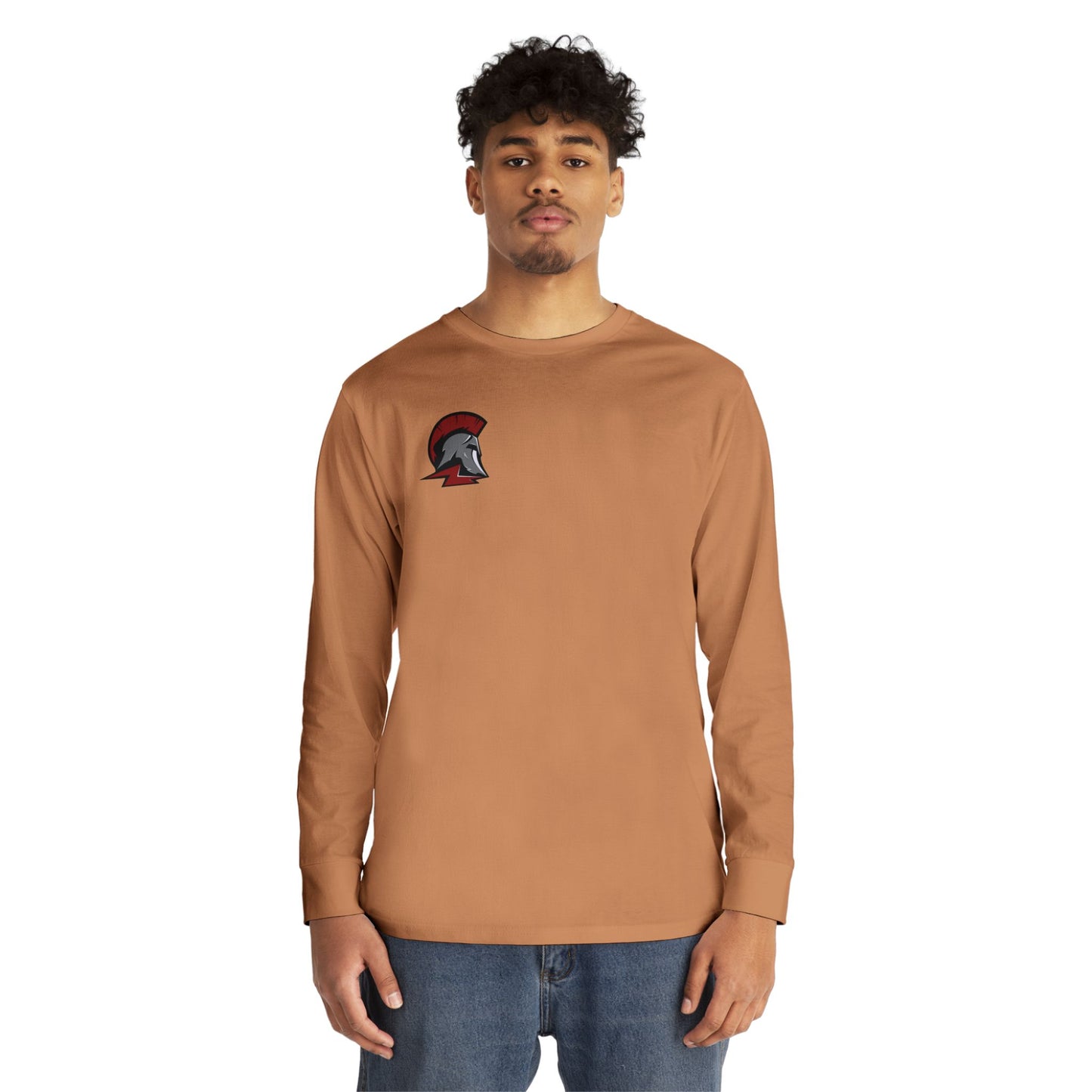 Richfield Spartans Casual Long Sleeve Crewneck Tee - Perfect for Everyday Wear