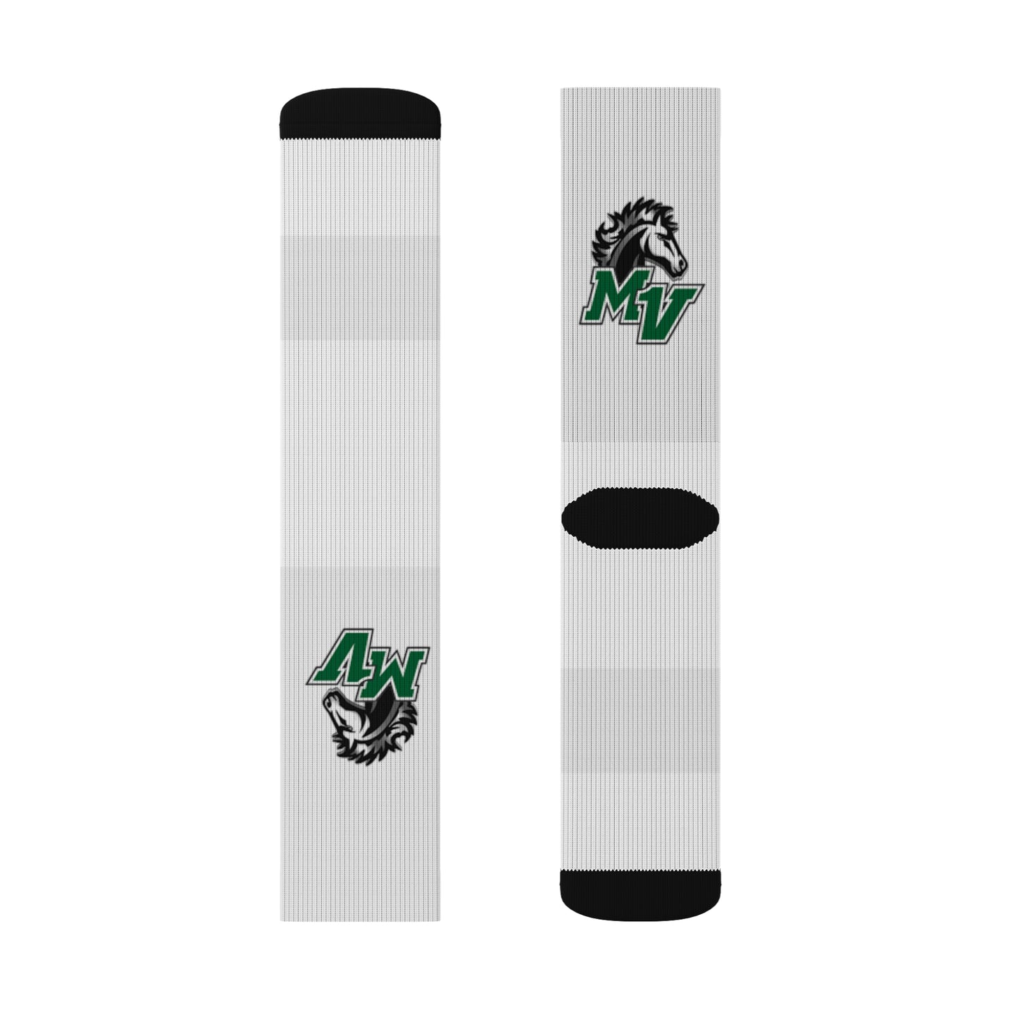 Mounds View Mustangs Sublimation Socks