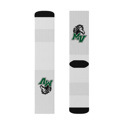 Mounds View Mustangs Sublimation Socks