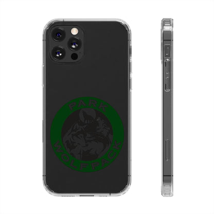 Custom Clear Phone Case - Park Wolfpack Design