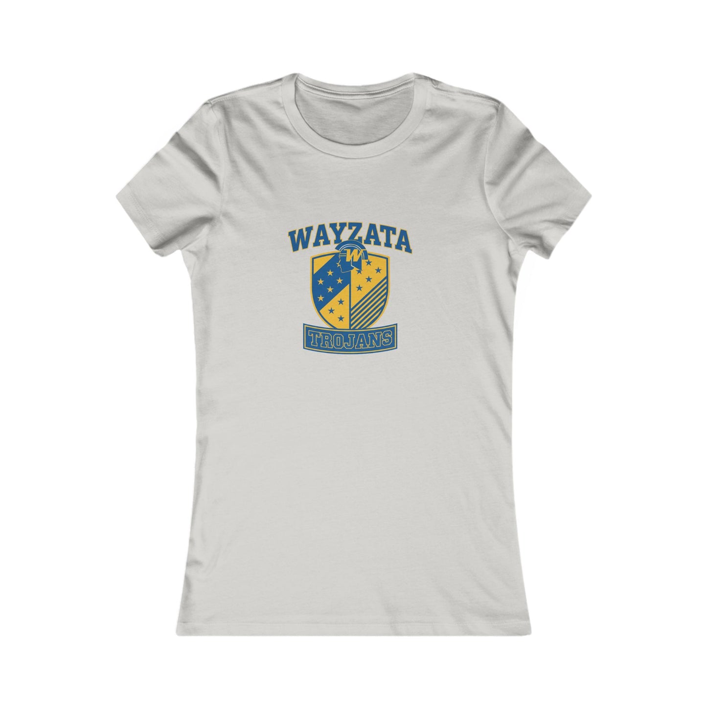 Women's Favorite Tee - Stylish Wayzata Trojans Design for Everyday Comfort