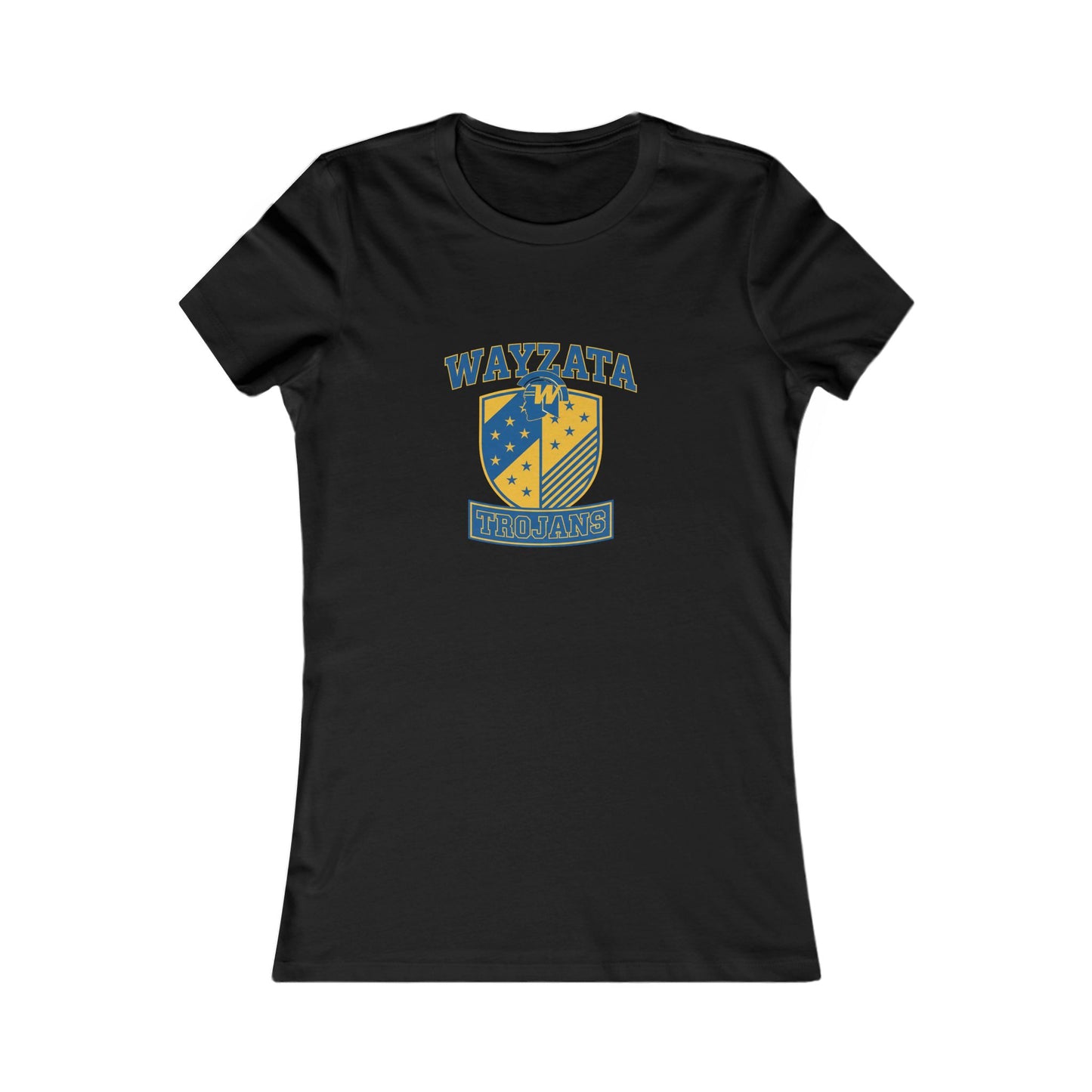 Women's Favorite Tee - Stylish Wayzata Trojans Design for Everyday Comfort