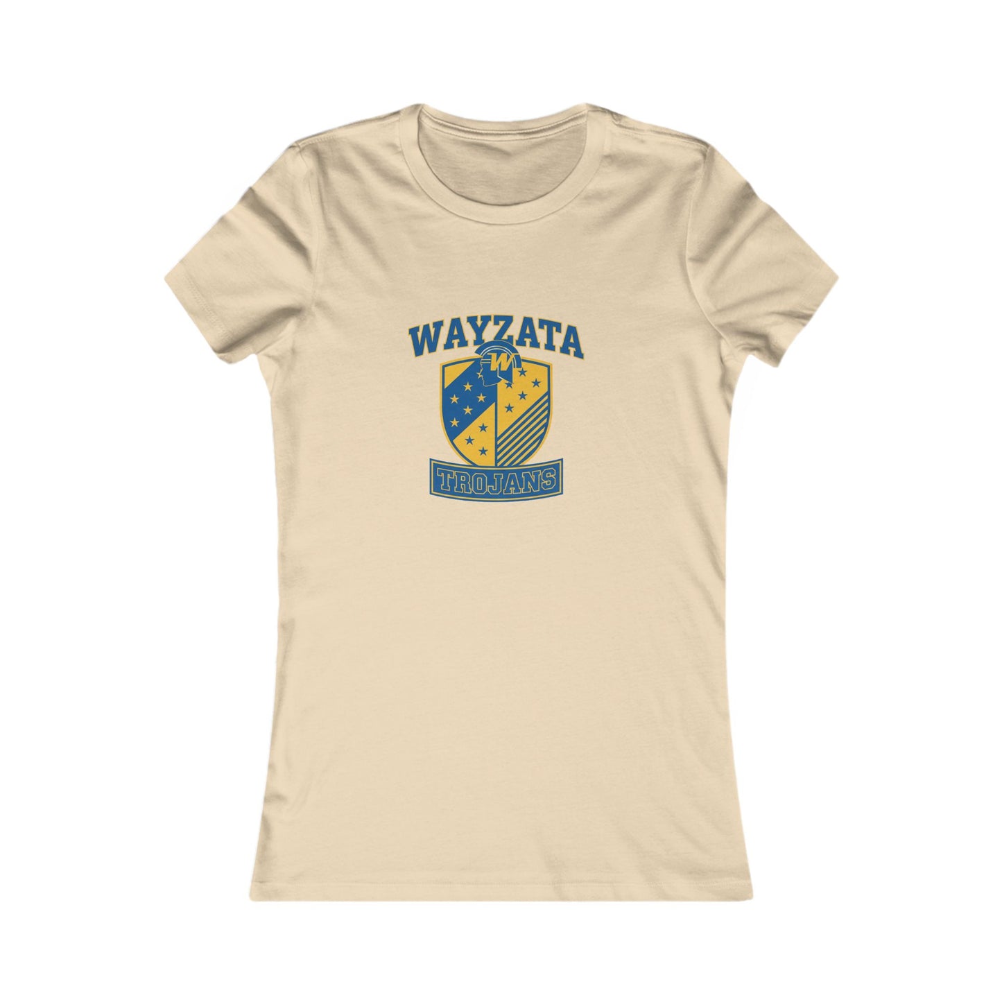 Women's Favorite Tee - Stylish Wayzata Trojans Design for Everyday Comfort