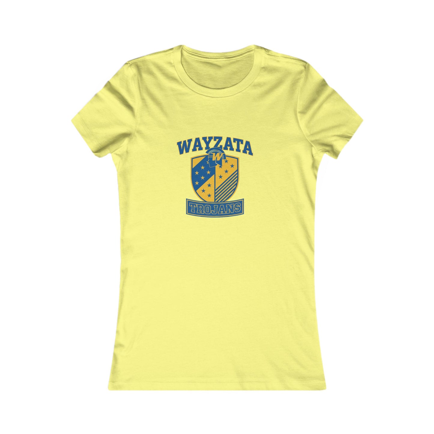 Women's Favorite Tee - Stylish Wayzata Trojans Design for Everyday Comfort
