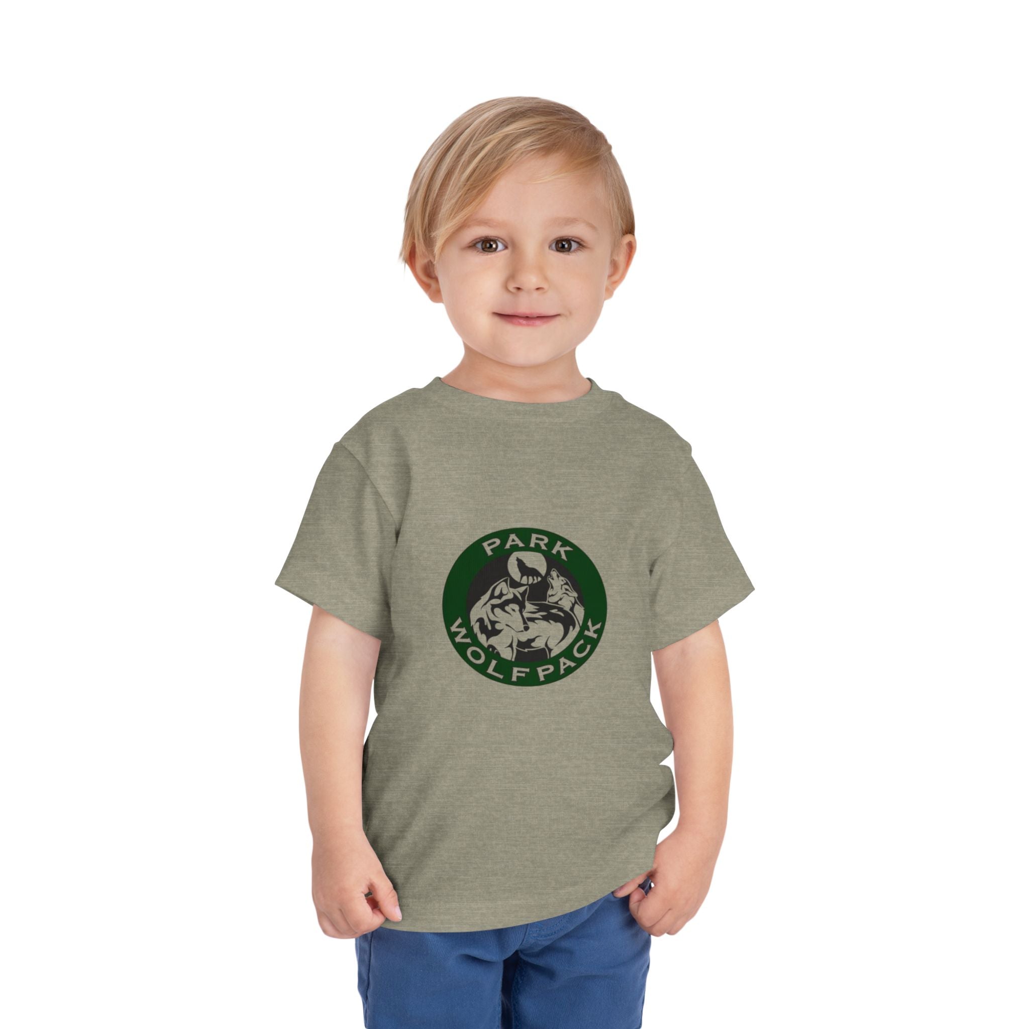 Park Wolfpack Toddler Short Sleeve Tee - Fun & Playful Kids' Shirt