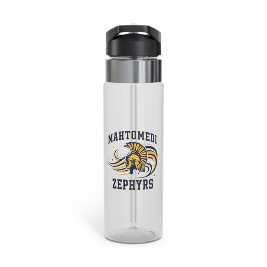 Mahtomedi Zephyrs 20oz Tritan Sport Bottle — Clear Athletic Water Bottle