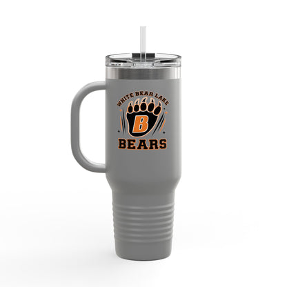 White Bear Lake Bears Insulated Travel Mug, 40oz