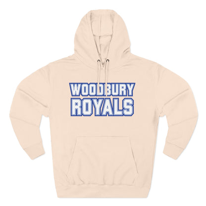 Woodbury Royals Hoodie - School Spirit Fleece Pullover with Lion Logo