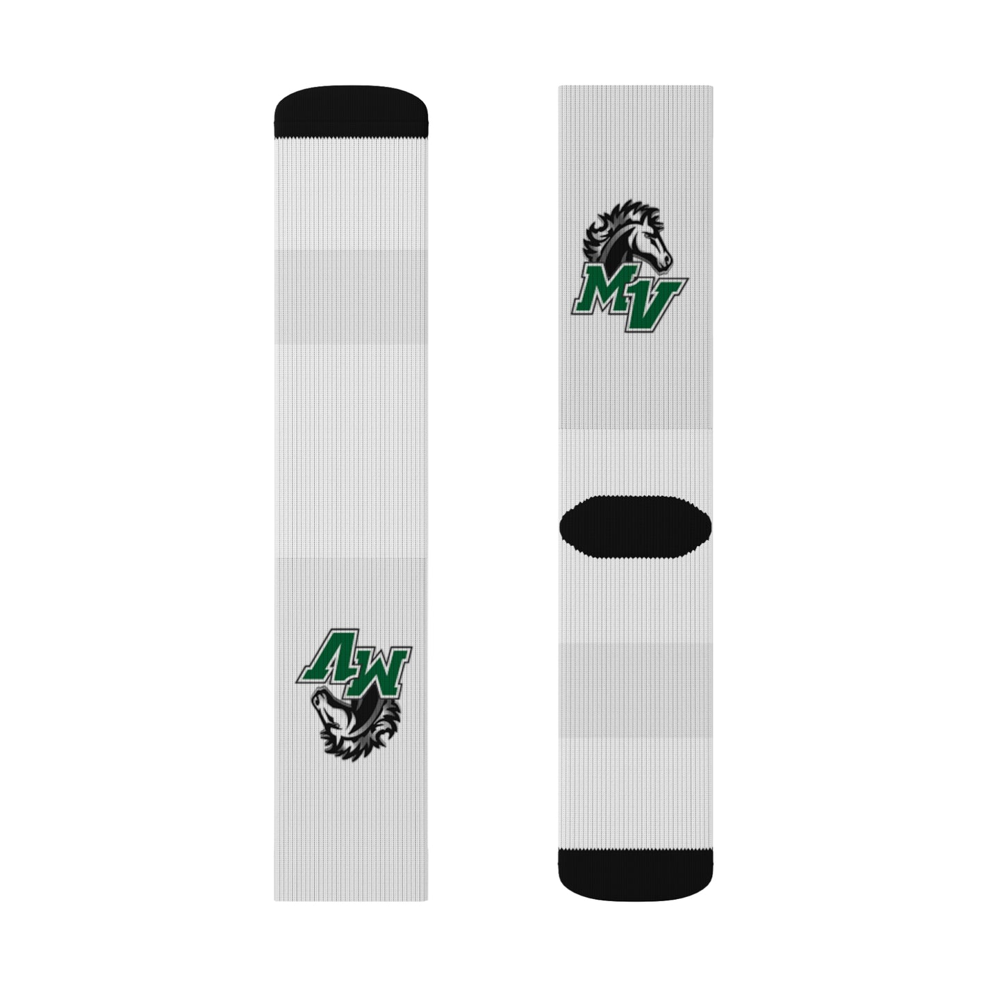 Mounds View Mustangs Sublimation Socks