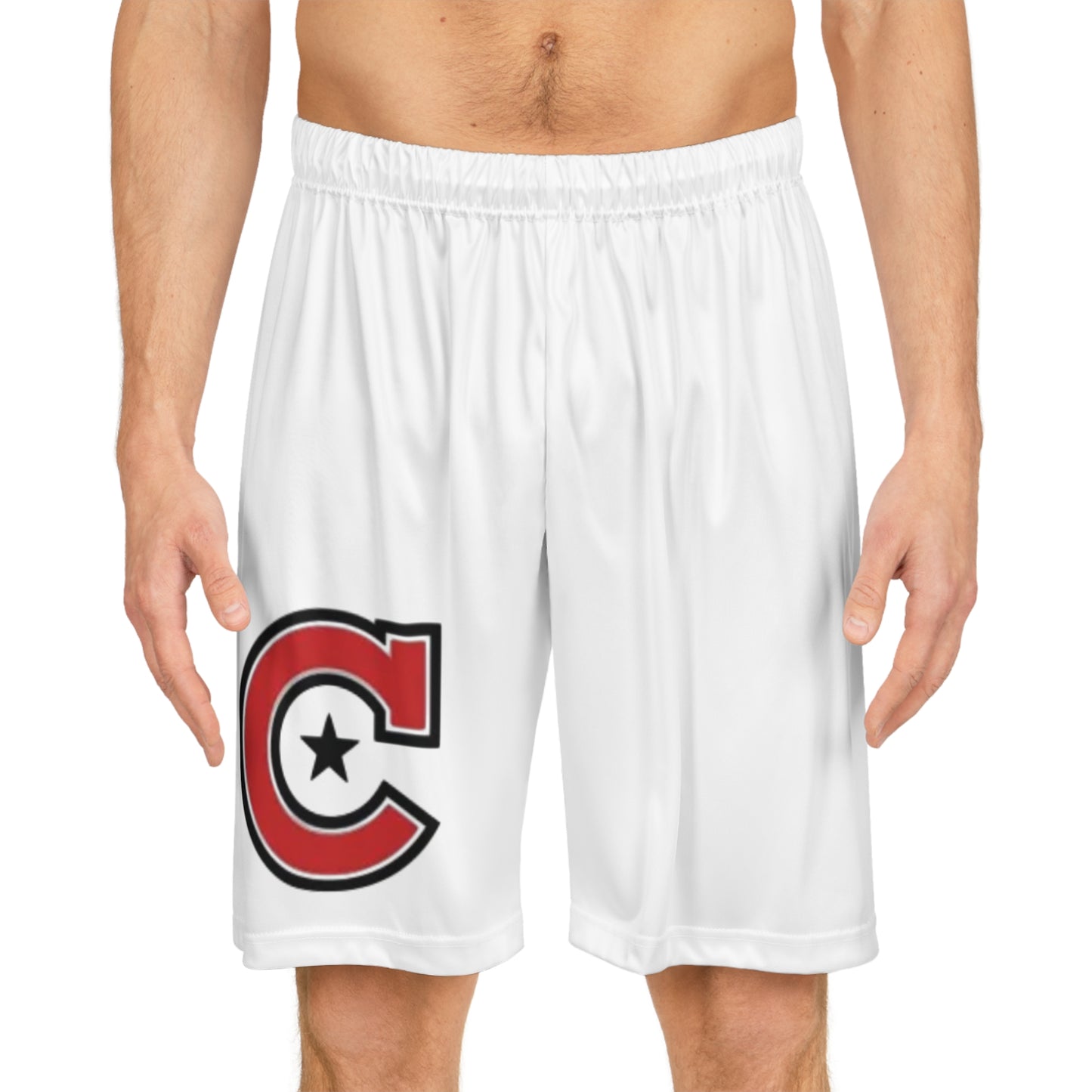Minneapolis Camden White Basketball Shorts for Sports Enthusiasts