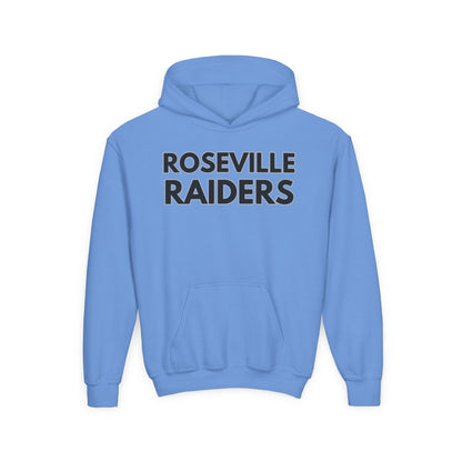 Roseville Raiders Youth Sporty Hoodie, Perfect for Casual Wear