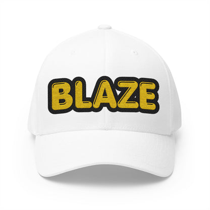 Burnsville Blaze Bubble Logo Embroidered Cap