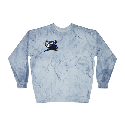 Rogers Royals Color Blast Crewneck Sweatshirt for a Vibrant Vibe, Unisex Tie-Dye Fashion