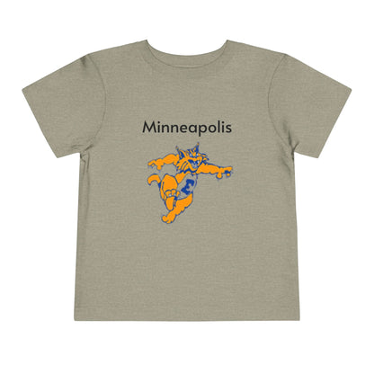 Minneapolis Edison Tommies Playful Toddler Short Sleeve Tee