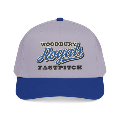 Woodbury Royals Fastpitch Mid-Profile Baseball Cap — Team Logo Snapback