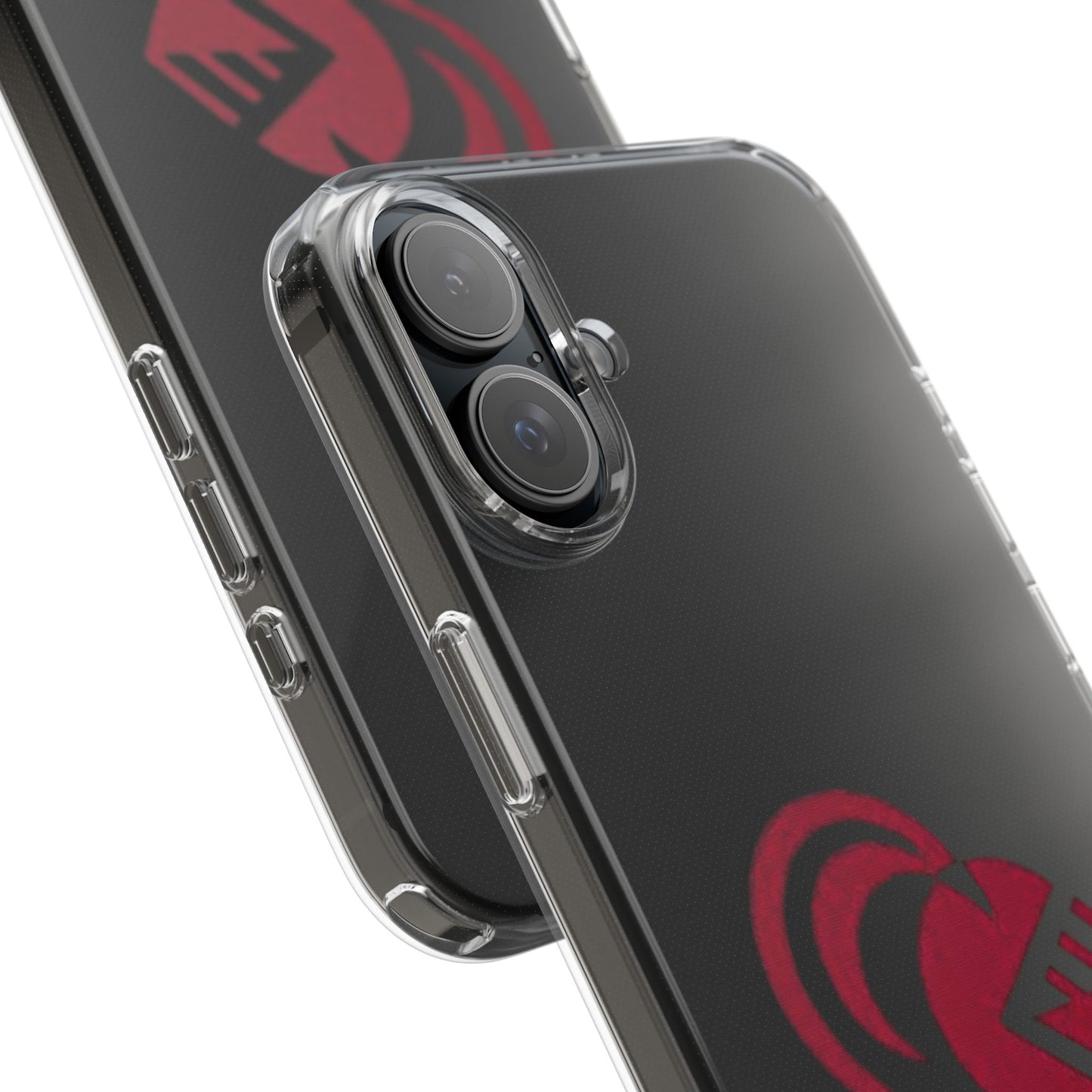 Irondale Knights Shield Clear Phone Case - Durable Protection with Bold Design