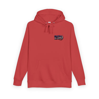 250th Anniversary Hoodie — Small Right-Chest Logo