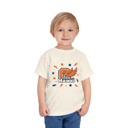 Robbinsdale Cooper Hawks Toddler Short Sleeve Tee – Playful & Sporty Shirt for Little Fans