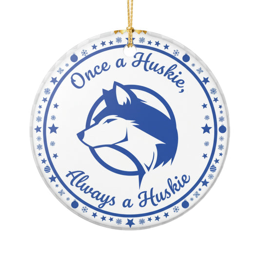 Saint Anthony Huskies Holiday Ornament