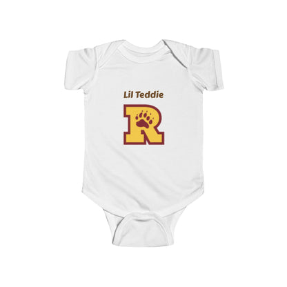 Minneapolis Roosevelt Cute Infant Bodysuit - 'Lil Teddie'  Personalized Baby Outfit