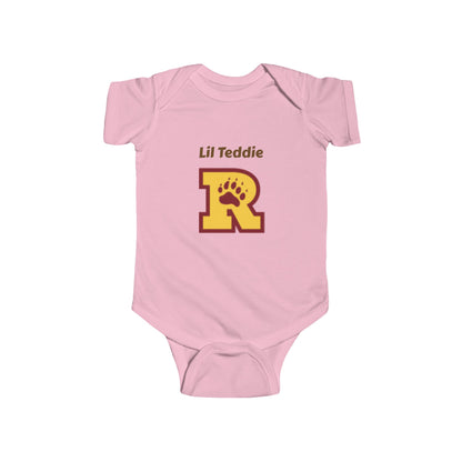 Minneapolis Roosevelt Cute Infant Bodysuit - 'Lil Teddie'  Personalized Baby Outfit