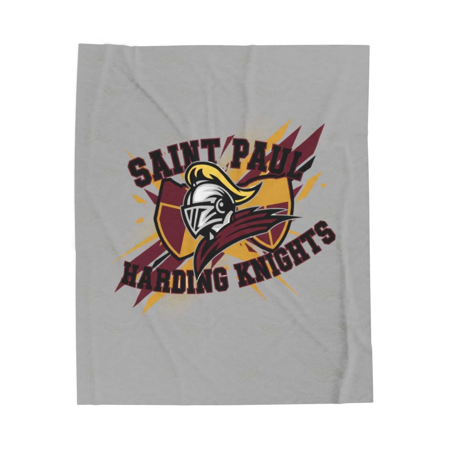 Saint Paul Harding Knights Velveteen Plush Blanket - Cozy Comfort for Home or Game Days