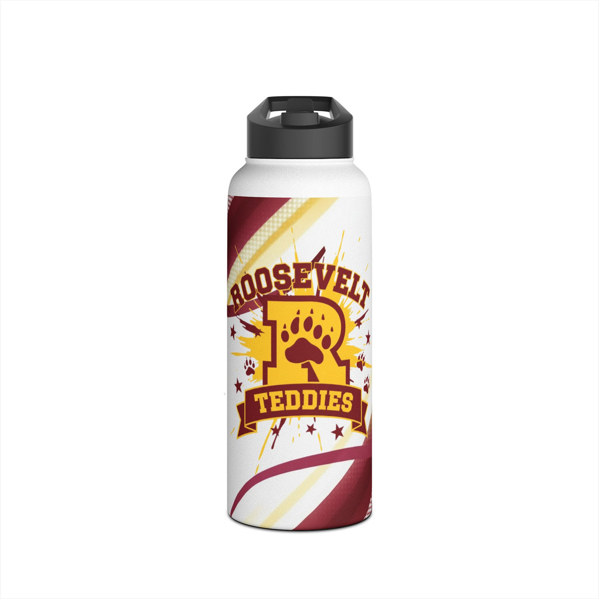 Minneapolis Roosevelt Teddies Stainless Steel Water Bottle