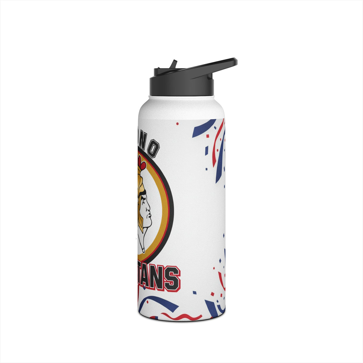 Orono Spartans Red & Blue Stainless Steel Team Bottle