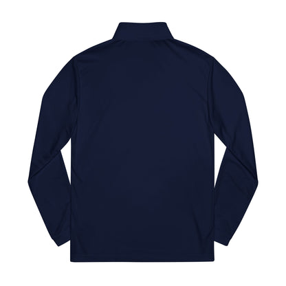 Embroidered Shamrock Quarter-Zip Pullover — adidas® Performance Golf Top