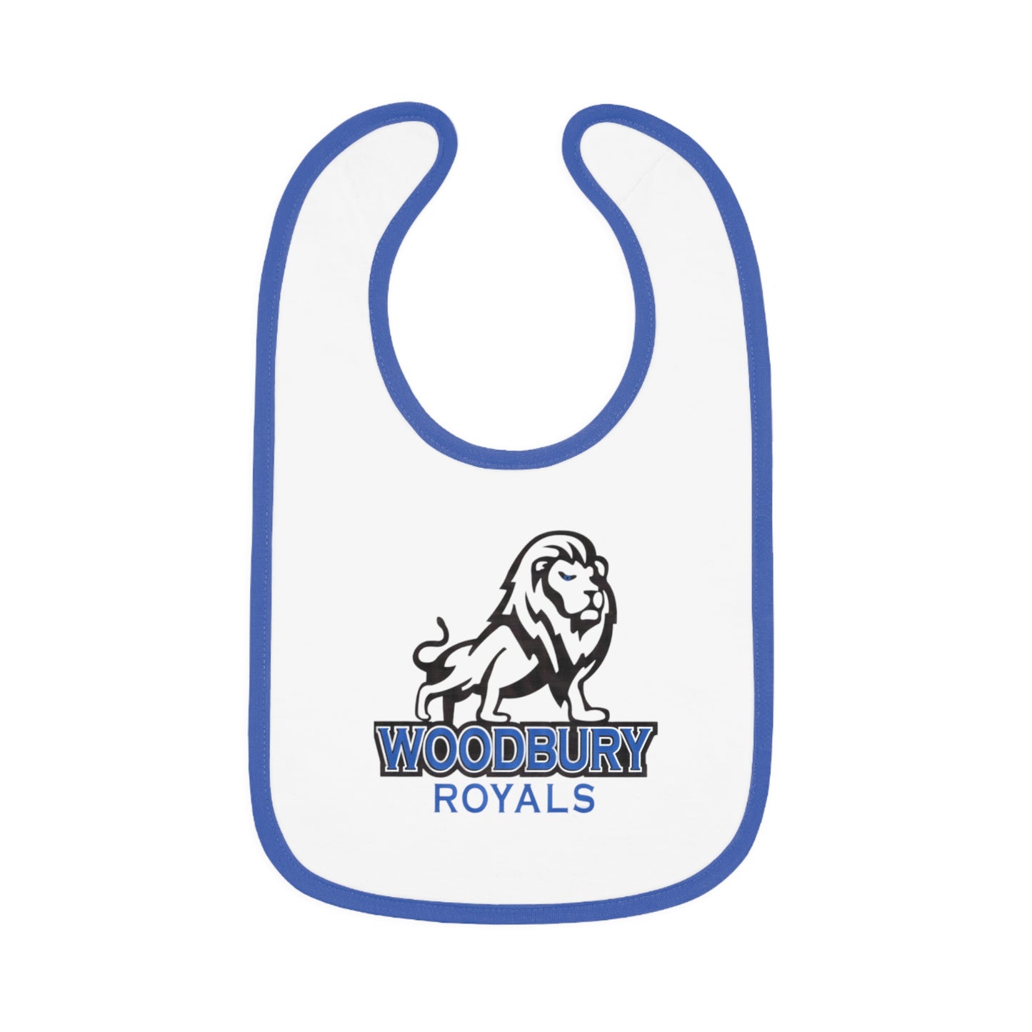 Woodbury Royals Baby Contrast Trim Jersey Bib