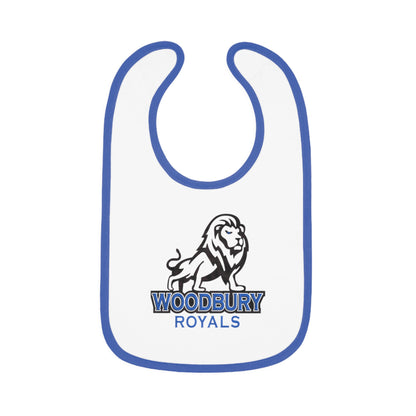 Woodbury Royals Baby Contrast Trim Jersey Bib