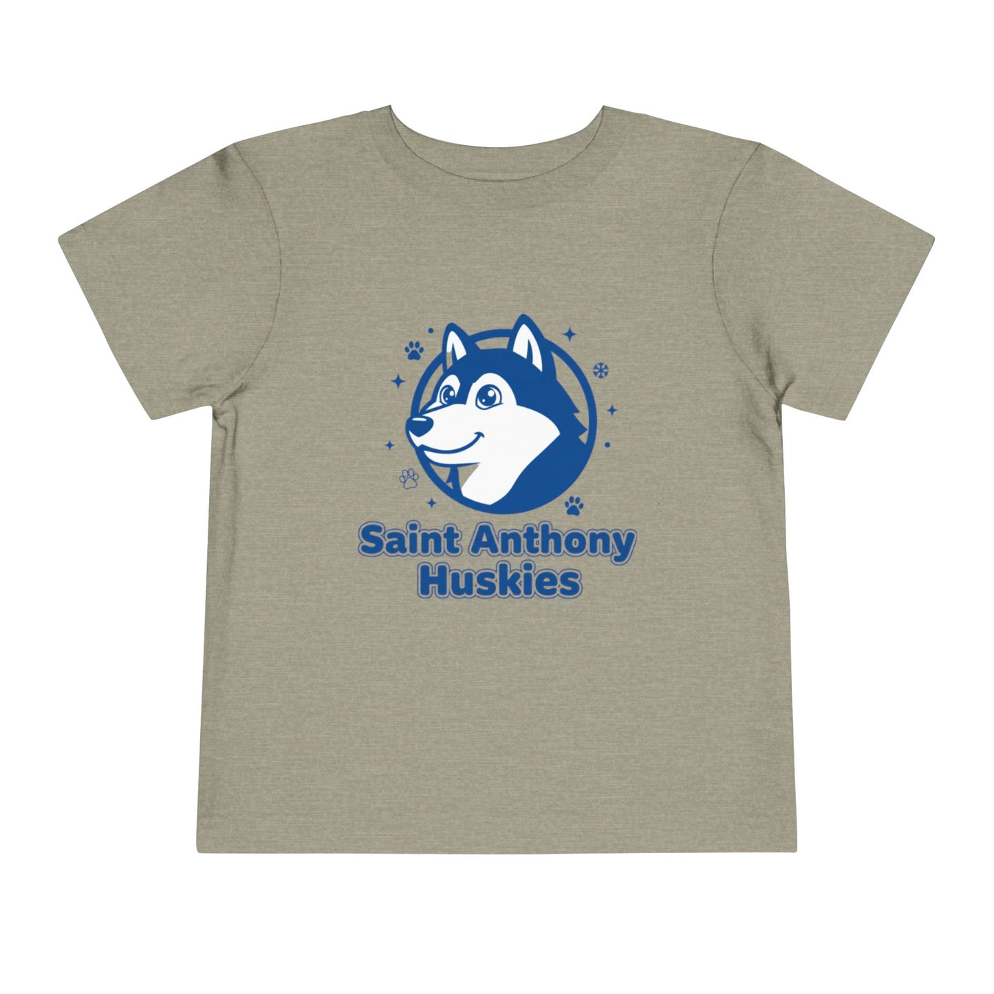 Saint Anthony Huskies Toddler Tee - Short Sleeve Shirt for Kids