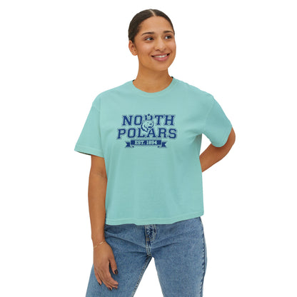 Minneapolis North Polars Women's Boxy Tee - Casual & Comfortable Style