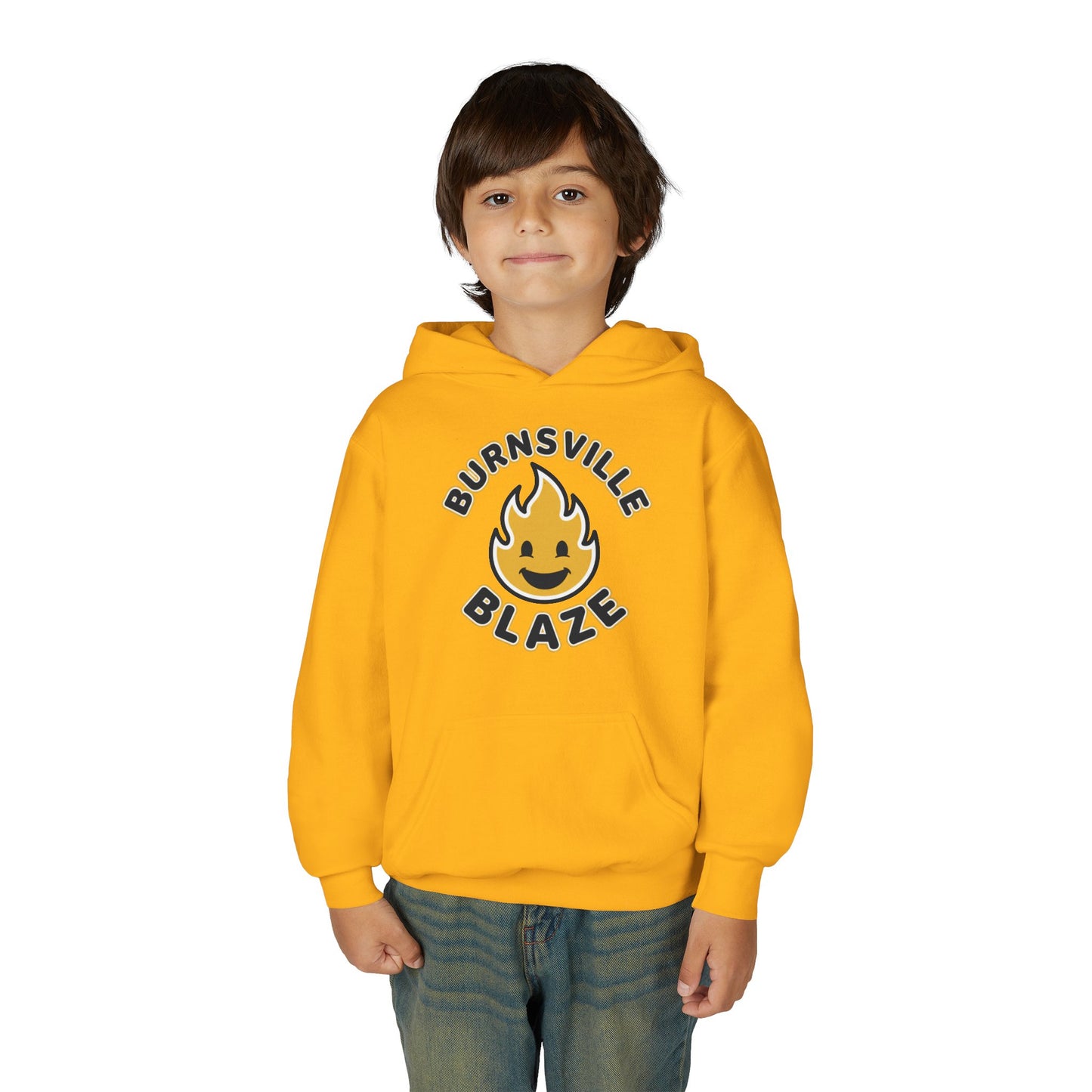 Burnsville Blaze Youth Heavy Blend Hooded Sweatshirt
