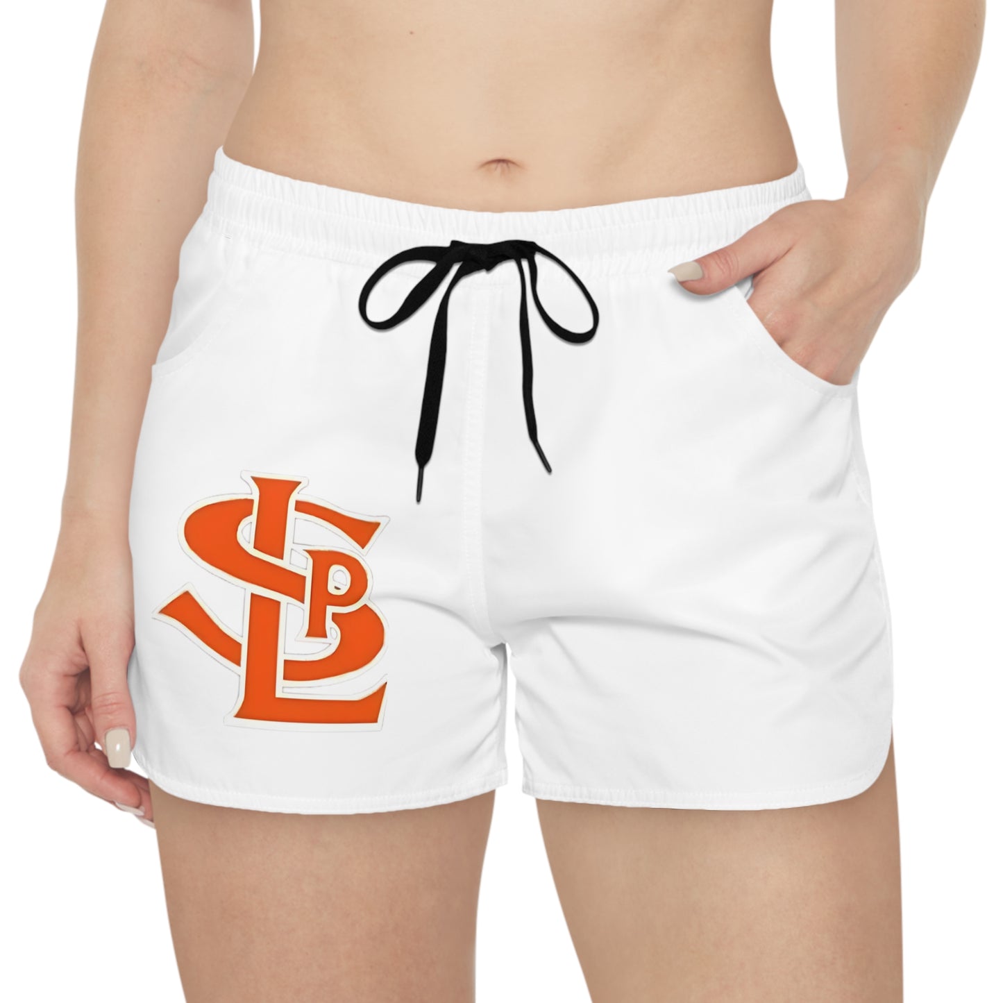Saint Louis Park Orioles Women's Casual White Shorts