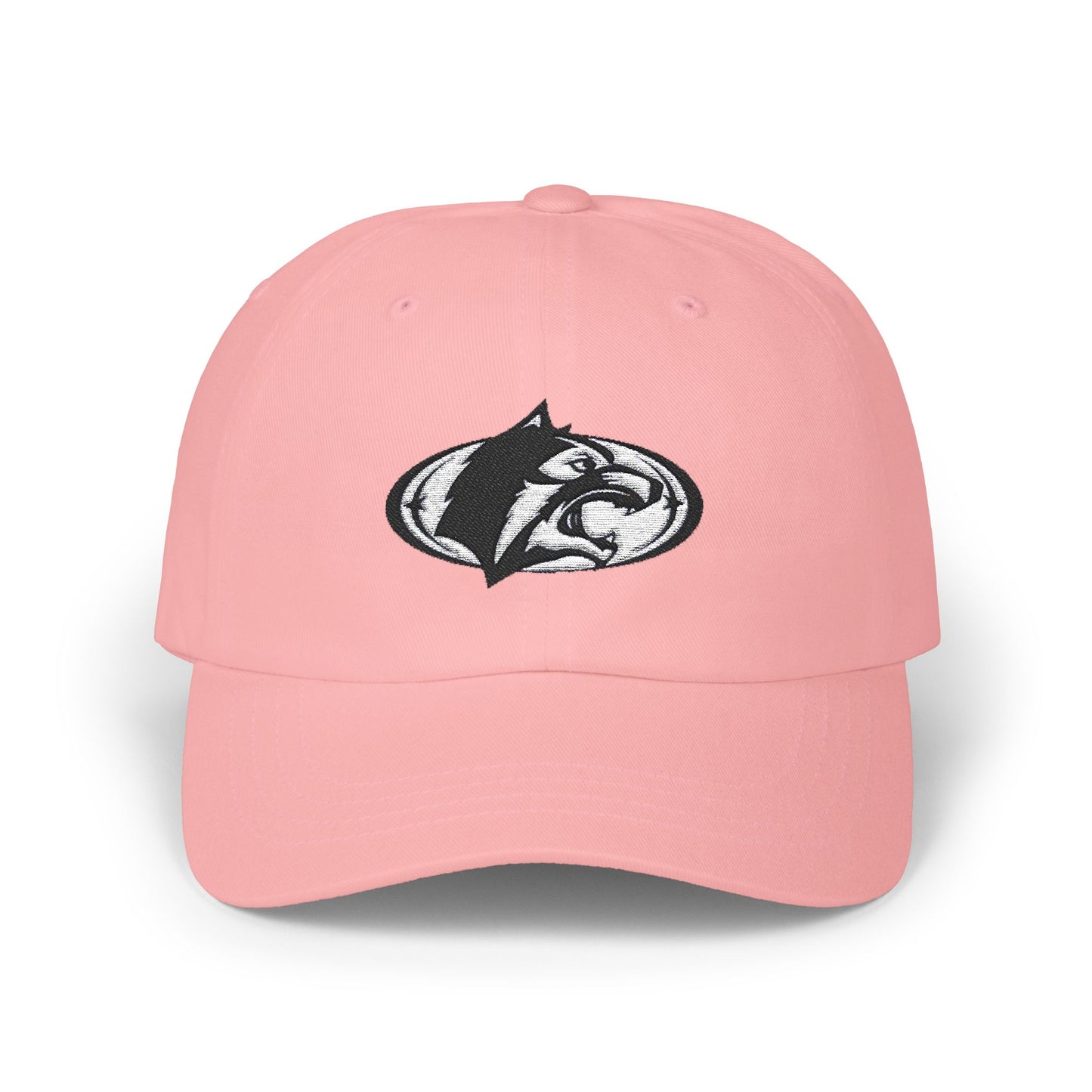 Roseville Raiders Cap - Stylish White Hat with Wolf Design for Casual Wear