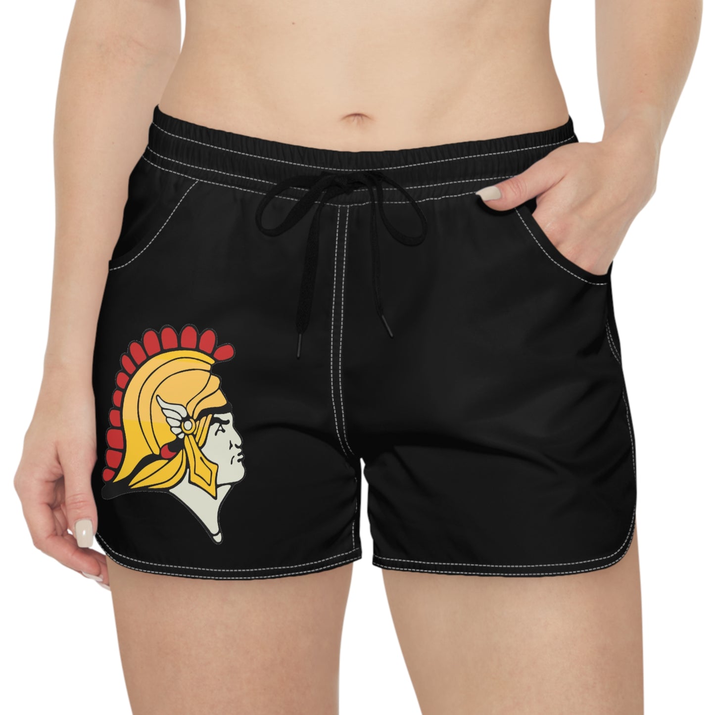 Orono Spartans Women's Casual Black Shorts