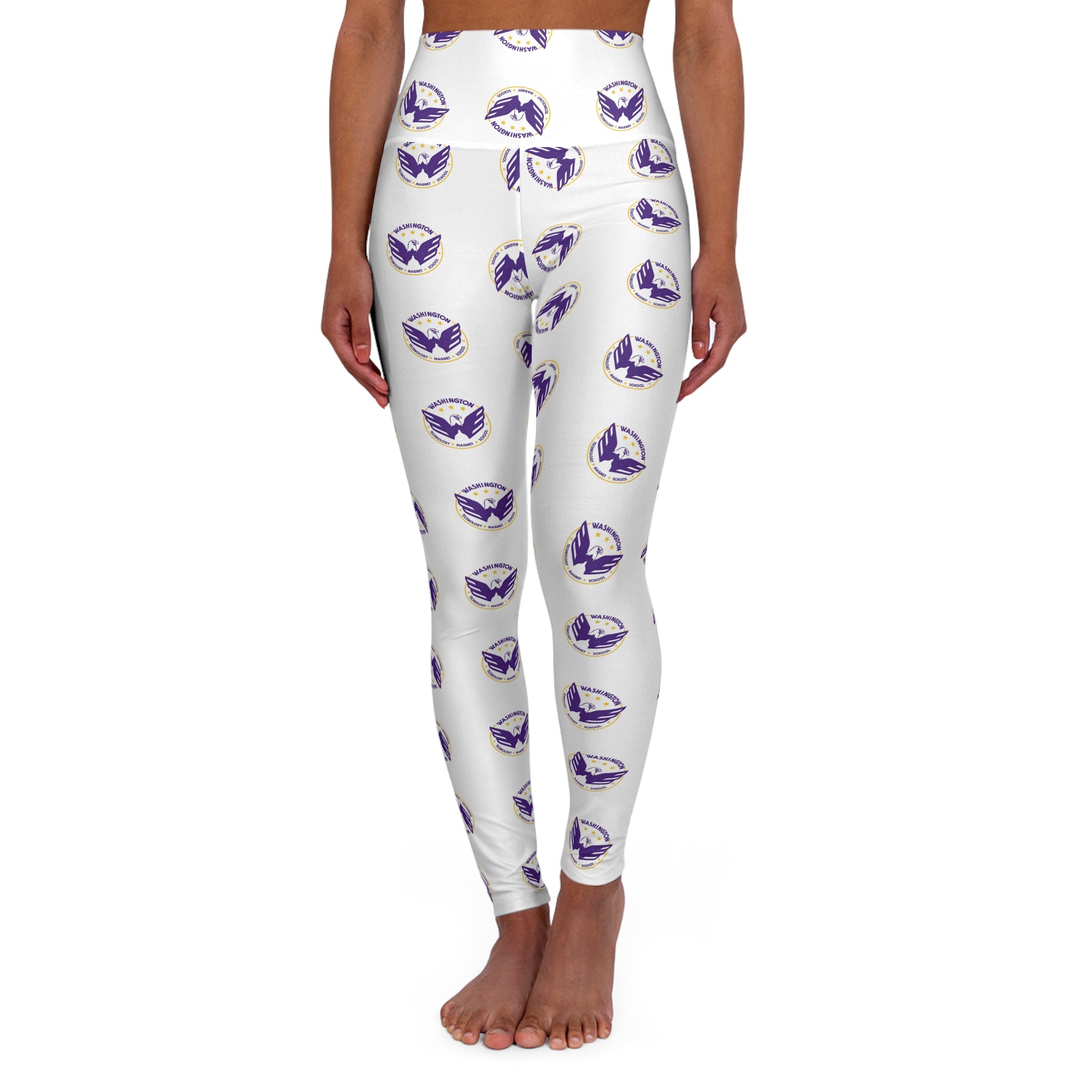 Saint Paul Washington Tech Eagles High Waisted Leggings