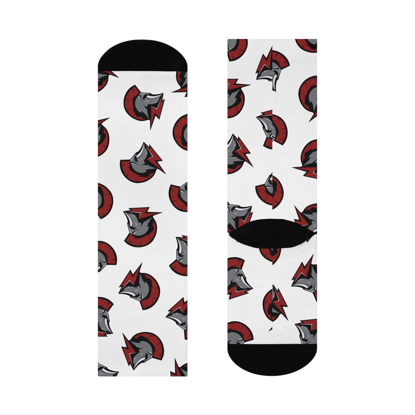 Richfield Spartans Trendy Cushioned Crew Socks