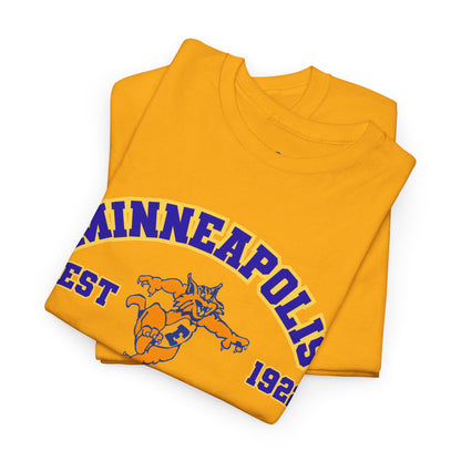 Edison Minneapolis Tee - Vintage Mascot School Spirit Shirt (Est. 1922)