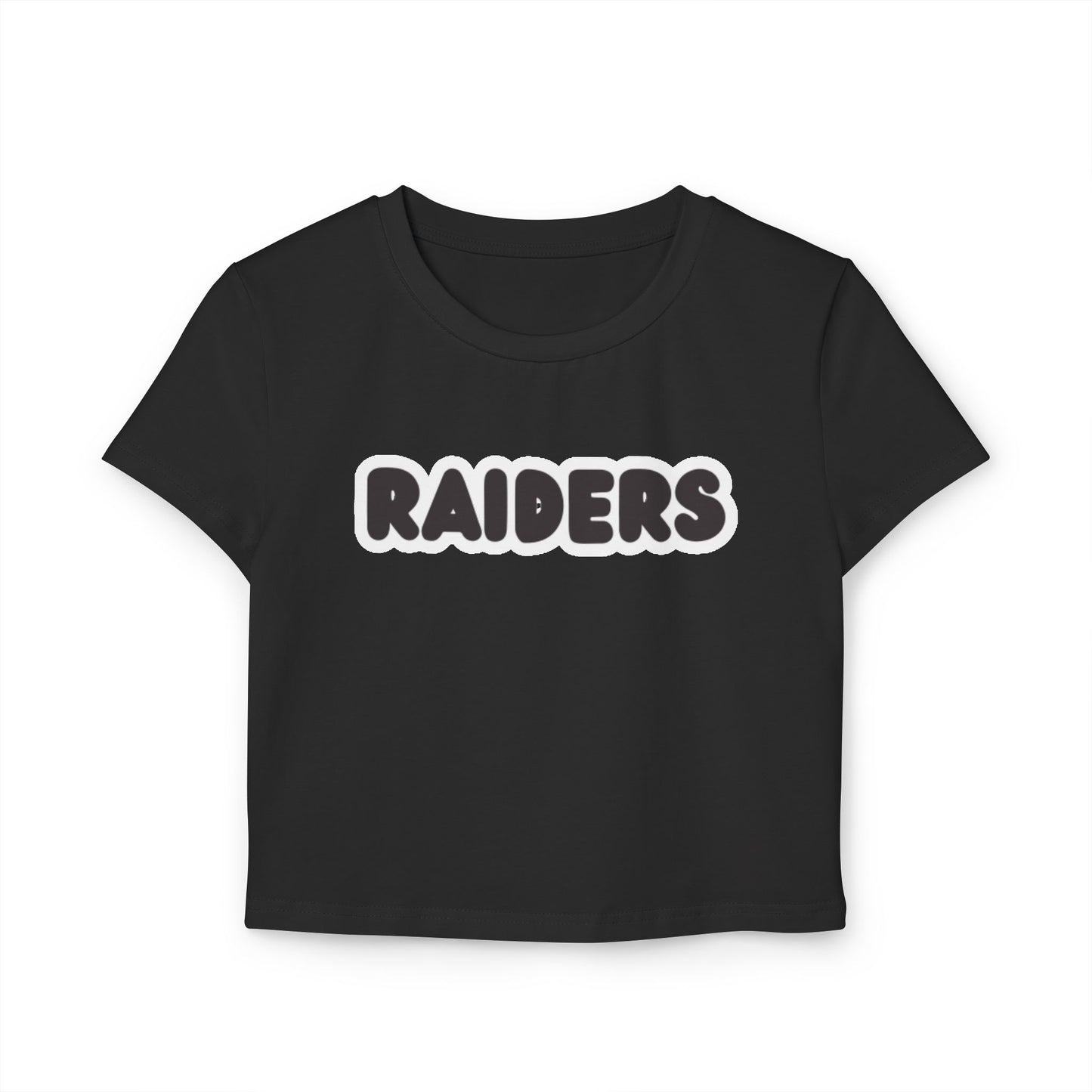 Roseville Raiders Women’s Baby Tee - Retro Graphic Top for Casual Vibes