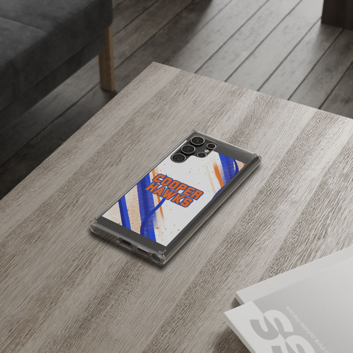 Robbinsdale Cooper Hawks Clear Phone Case - Stylish & Durable Protection