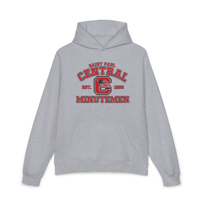 Saint Paul Central Hoodie — Vintage Collegiate School Spirit Pullover