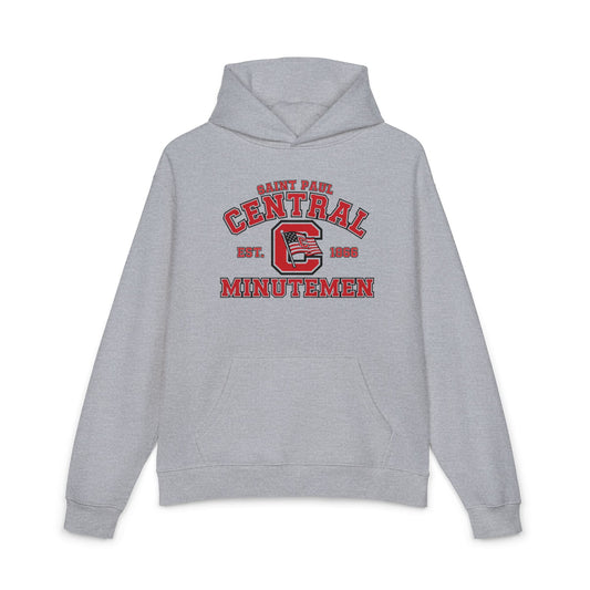Saint Paul Central Hoodie — Vintage Collegiate School Spirit Pullover