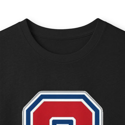 Simley Spartans Varsity S Letter Long Sleeve Tee — Spartan Helmet Back Graphic