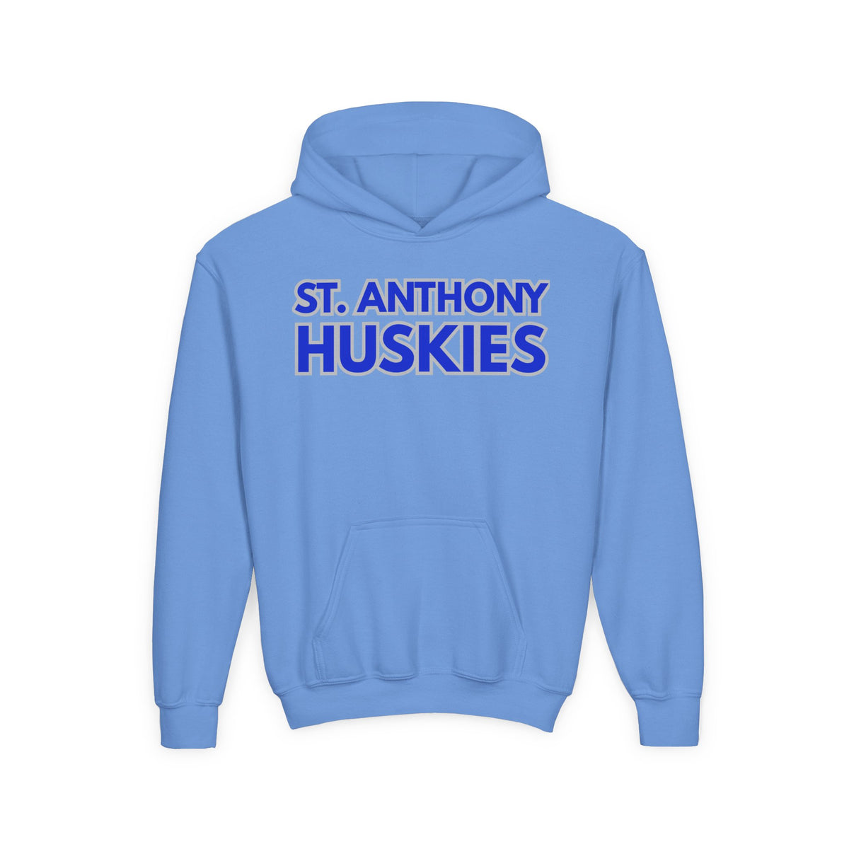 Youth Hoodie — Saint Anthony Huskies Mascot Pullover