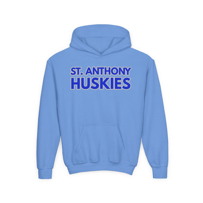 Youth Hoodie — Saint Anthony Huskies Mascot Pullover